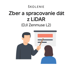 Školenie - Zber a spracovanie dát z LiDAR (DJI Zenmuse L2) (38615)