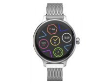 Chytré hodinky Carneo Hero mini HR+, stříbrná