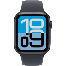 Apple Watch SE 3 (2025) Cellular 44mm Temně inkoustový hliník s inkoustovým sportovním řemínkem M/L