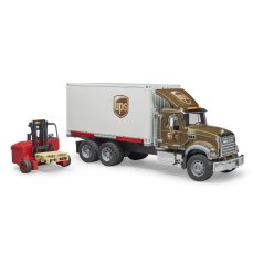Bruder Nákladní auto Mack UPS s vysokozdvižným vozíkem