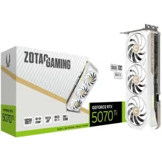 ZOTAC GeForce RTX 5070 Ti Solid Core OC W. ED. / 2295 - 2482Mhz / 16384 MB GDDR7 / 256bit / 1x HDMI + 3x DP / 750W (16) (ZT-B50710Q2-10P)