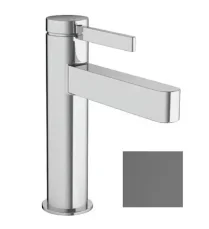 Hansgrohe - Umývadlová batéria, s výpustou, CoolStart, EcoSmart, kartáčovaný čierny chróm (76025340)