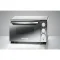 Rommelsbacher BGS 1400 stříbrno-černá / Mini trouba / 22 l / 1380 W / horní, spodní a ventilátorový ohřev (BGS 1400)