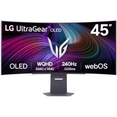 44,5' LG 45GX90SA-B s webOS, prohnutý