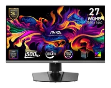 26.5" MSI MAG 272QP X50 černá / QHD / QD-OLED / 16:9 / 0.03ms / 1500000:1 / 500cd-m2 / HDMI+DP+USB-C / VESA (MAG 272QP QD-OLED X50)