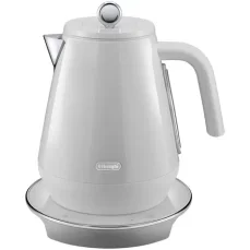 DeLonghi KBY2011.W bílá / Rychlovarná konvice / 1,7 l / nerez / digitální nastavení teploty / Keep warm (8004399032804)