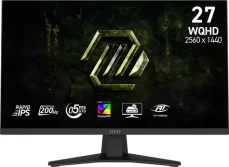 27" MSI MAG 274QF E20 černá / Herní monitor / QHD / Rapid IPS / 200Hz / HDMI+DP / VESA (MAG 274QF E20)