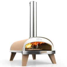 ZiiPa Piana Pizza pec na dřevěné pelety 31cm - písková (38682)