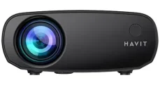 Havit PJ207 čierna / LCD / 1920 x 1080 / HDMI / USB / AV / Wi-Fi / repro 3W (HV-PJ207)
