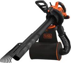 BlackDecker BEBLV301-QS / Dúchadlo|Ofukovač 3v1 / 3000W / Rýchlosť fúkania 404 km-h / Objem nádrže 72 L (BEBLV301-QS)