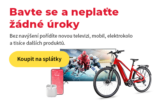 Na splátky s 0% úrokem nepřeplatíte ani korunu