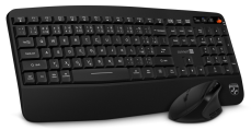 Connect IT For Health Combo bezdrátová klávesnice + myš, CZ+SK - černá