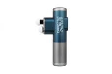 KiCA Pre masážne pištole modrá / 2 masážne hlavice / 3 režimy / 3 výmenné hlavice / USB-C (FTEKICPB)