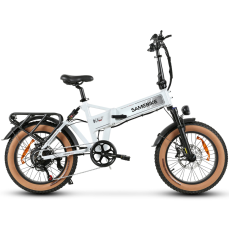 SAMEBIKE elektrický bicykel XWLX09-II nová verzia Farba: Biela