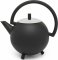 Bredemeijer Saturn Konvička na čaj černo-chromová / 1.2 l / nerez (111003)