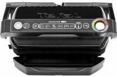TEFAL GC714834 OptiGrill+ čierny / Kontaktný gril / 2000 W / 6 programov / Gril. plocha: 600 cm2 (GC714834)