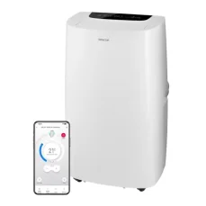 SENCOR SAC MT1603C bílá / mobilní klimatizace / 1700W / 16000 BTU / chlazení / odvlhčování / ventilátor / smart WiFi (8590669335701)