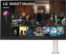 31.5 LG Smart 32SQ780S-W biela / VA / 16:9 / 3840x2160 / 3000:1 / 5ms / 250cd-m2 / USBC / HDMI / VESA (32SQ780S-W.AEU)