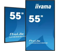 55" IIYAMA ProLite LH5565UHSB-B1 / IPS / 3840 x 2160 / 16:9 / 8 ms / 800 cd / 1200:1 / HDMI / DP (LH5565UHSB-B1)