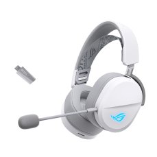 Asus ROG Pelta Gaming RGB headset, Moonlight White