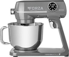 ECG FORZA 6600 Metallo Scuro / kuchynský robot / 1800 W / nerez misa 6.5 L / 10 rýchlostí (100001760500)