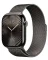 Apple Watch Series 10 GPS+Cellular 42mm Břidlicově šedé titanové tělo - Břidlicově šedý milánský tah / 130–180 mm (MX053QC/A)