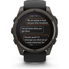 Garmin Fenix 8 Solar 51 mm titan černé