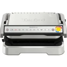TEFAL Optigrill 2in1 Inox GC772D30 / Elektrický gril / 2000 W / 6 programov / gril. plocha 600 cm2 (GC772D30)