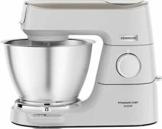 Kenwood Titanium Chef Baker KVC65.001WH / Kuchyňský robot / 1200 W / 5L / vestavěná váha / bílá (KVC65.001WH)