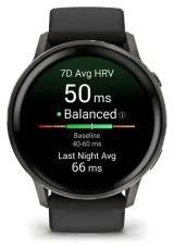 Garmin Venu 4 45 mm čierna / Chytré hodinky / 1.4 "AMOLED / GPS / Wi-Fi / 5 ATM (010-03014-00)