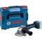 BOSCH Akumulátorová úhlová bruska GWS 18V-11 + L-BOXX (0.601.9N4.102)