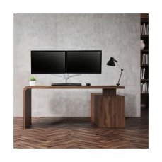 Ergotron LX Stolní ramena pro 2 monitory 37" bílé