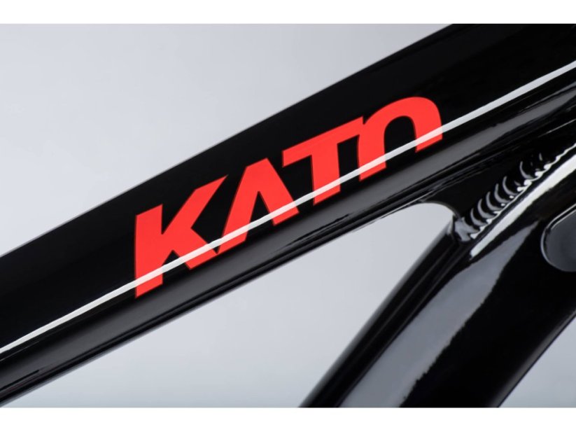 GHOST Kato Base 27.5 Black/Red Gloss - M