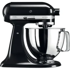 KitchenAid 5KSM125EOB čierna / Kuchynský robot Artisan / 300 W / 4,8 L / 10 rýchlostí (5KSM125EOB)