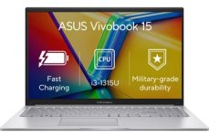 Asus Vivobook 15 strieborná / 15.6" FHD / i5-13340U 1.3GHz / 8GB / 512GB SSD / Intel UHD / W11H (X1504VA-NJ1720W)