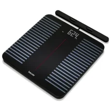Beurer BF 990 černá / osobní váha / digitální / LCD displej / rozlišení 100 g / nosnost 180 kg / diagnostická data / Wi- (10379)