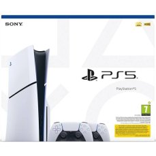 PlayStation 5 (Slim E Chassis) + 2x DualSense