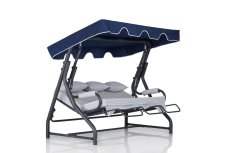 Garden Triple Swing Chair Salvia 1 - Multicolor