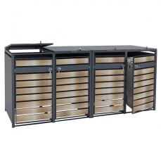 Přístřešek na 4 popelnice J81