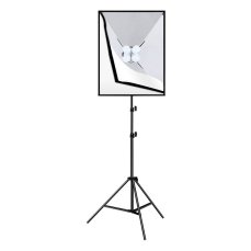 Štúdiová súprava Puluz softbox 50x70 cm, statív, LED žiarovka 4 ks PU5071EU (IN-PU5071EU)