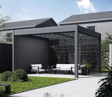 Bioklimatická pergola 4x4 m INTRO DUO Rojaplast