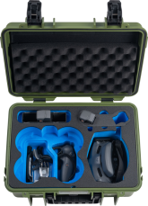 B&W BW Outdoor Cases Type 4000 for DJI Avata 2 (Bronzovo zelený) (109647)