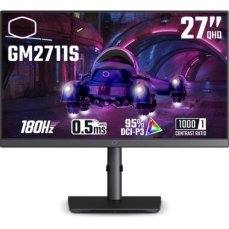 27" Cooler Master GM2711S čierna / IPS / 16:9 / 2560x1440 / 180Hz / 350cd-m2 / 1000:1 / 0.5ms / 2x HDMI + 1x DP / VESA (CMI-GM2711S-EK)