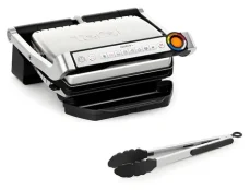 TEFAL GC718D10 OptiGrill+ čierna / Elektrický gril / 2000 W / pre 4 osoby / displej (GC718D10)