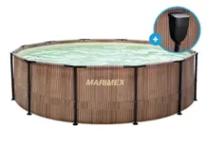 Bazén Marimex Florida 3,66x0,99 m so zabudovaným skimmerom - motív TEAK