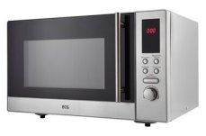 ECG MTD 231 S stříbrná / Mikrovlnná trouba / 800 W / 23 L / 5 úrovní ohřevu / 8 programů (310510954958)