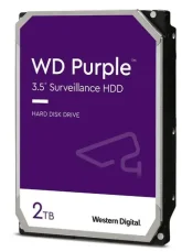 WD Purple 2TB / HDD / 3.5" / SATA III / 5400RMP 64MB cache (WD23PURZ)