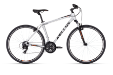 KELLYS Cliff 30 Chrome Grey 2025 Průměr kol: 28" (700C), Výška rámu: (19"=48cm), Velikost rámu: M: SKLADEM