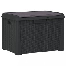 Zahradní úložný box s poduškou 125 l Dekorhome