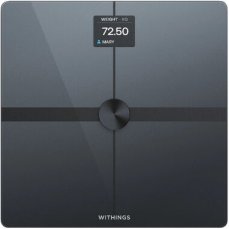 Withings Body Smart černá / Chytrá osobní váha / nosnost 200kg / Bluetooth / WiFi (WBS13-Black-All)